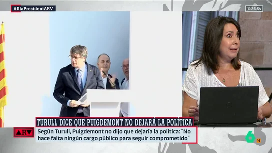 ARV-Parera señala que Puigdemont "se ha inmolado" con su nueva huida: "Después de lo que vimos, no hay más opción que la entrada en prisión" ARV-Parera señala que Puigdemont "se ha inmolado" con su nueva huida: "Después de lo que vimos, no hay más opción que la entrada en prisión"