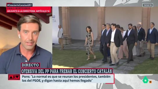 Montesinos revela lo que quiere hacer el PP para frenar el cupo catalán: "Será un golpe de efecto de Feijóo" Montesinos revela lo que quiere hacer el PP para frenar el cupo catalán: "Será un golpe de efecto de Feijóo"