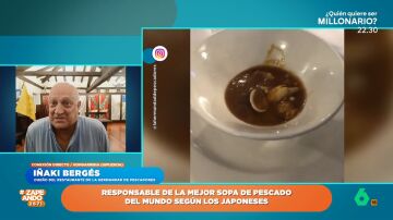 Iñaki Bergés, sobre su éxito en Japón con su sopa: "Venían los japoneses con una revista y diciendo 'sopa, sopa'"