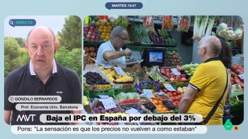 Gonzalo Bernardos responde al PP tras decir que la inflación no baja: "Con Rajoy bajaba porque teníamos una crisis espectacular"