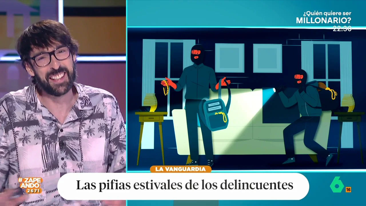 Los zapeadores repasan alguno de los robos más surrealistas que han vivido los veteranos de la Unidad de Delincuencia Especializada y Violenta de Barcelona.