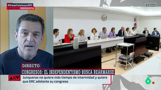 ARV-Sergi Sol destaca que las relaciones en el independentismo son "horrorosas" ARV-Sergi Sol destaca que las relaciones en el independentismo son "horrorosas"
