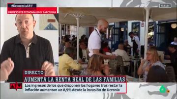 Gonzalo Bernardos explica por qué España es el país donde más ha crecido la renta de las familias: "Salimos muy bien de la pandemia"