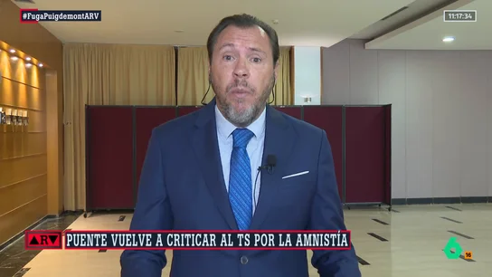Puente carga contra el Supremo por "interpretar" la amnistía y no perdonar la malversación a Puigdemont puente amnistia