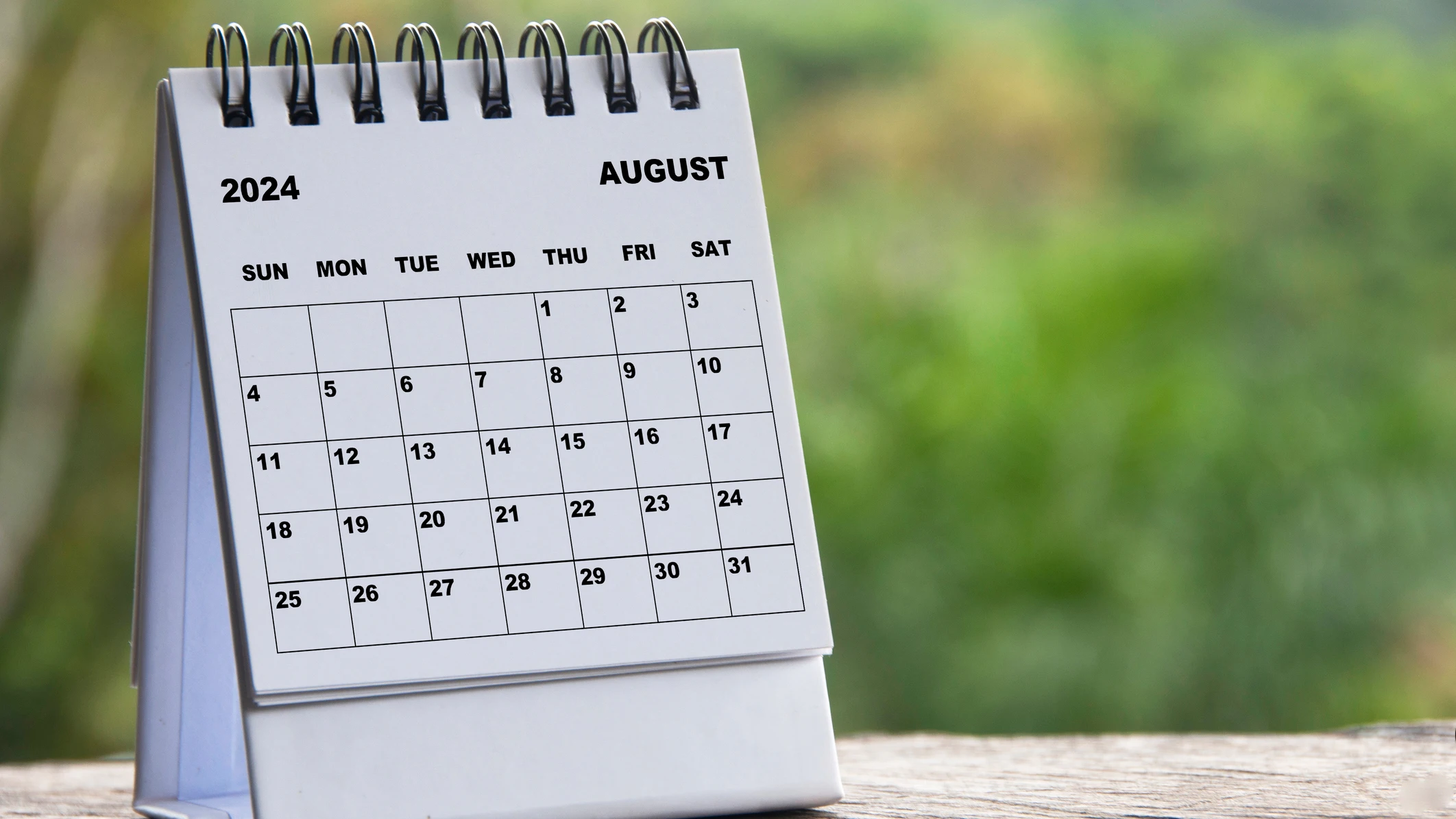 Calendario mes de agosto Calendario mes de agosto