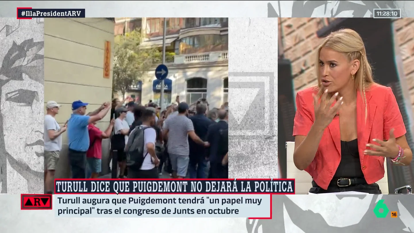 ARV- Afra Blanco analiza la situación de Junts: "El papel de Puigdemont debe ser una salida digna" ARV- Afra Blanco analiza la situación de Junts: "El papel de Puigdemont debe ser una salida digna"