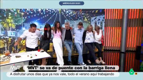 M&aacute;s Vale Tarde se va de puente bailando 'Paquito el chocolatero'