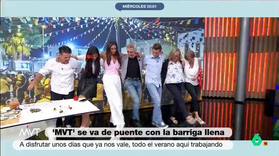 Más Vale Tarde se va de puente bailando 'Paquito el chocolatero' Más Vale Tarde se va de puente bailando 'Paquito el chocolatero'