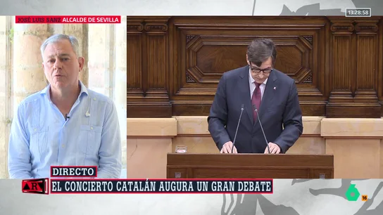 El alcalde de Sevilla, contra la financiación singular de Cataluña El alcalde de Sevilla, contra la financiación singular de Cataluña