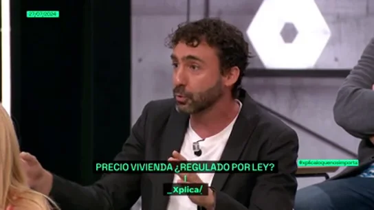 Alberto Sotillos habla del problema de la vivienda Alberto Sotillos habla del problema de la vivienda