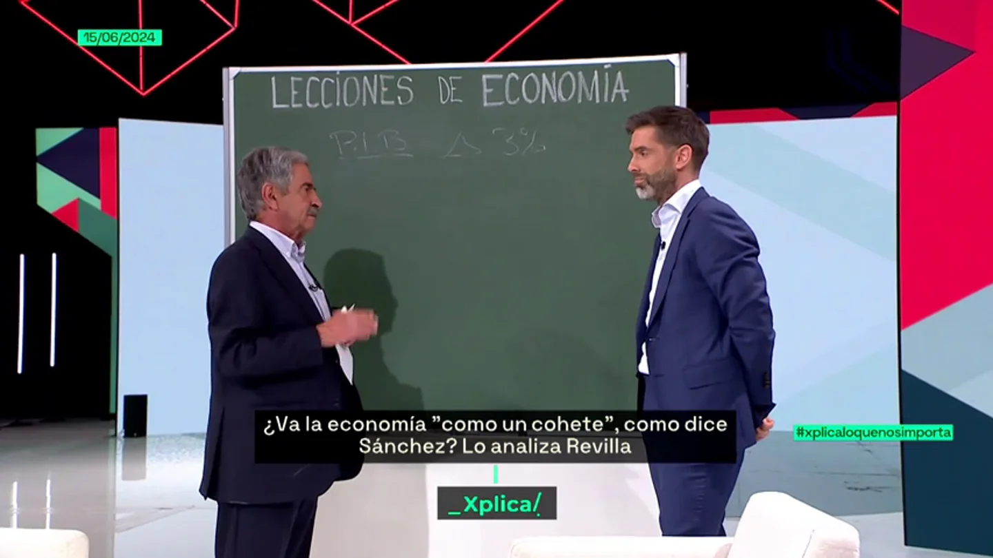Revilla, sobre el auge de figuras como la de Alvise: "¿A 12 millones de españoles que ganan 950 euros o menos, qué más les da PSOE que PP?" Revilla, sobre el auge de figuras como la de Alvise: "¿A 12 millones de españoles que ganan 950 euros o menos, qué más les da PSOE que PP?"