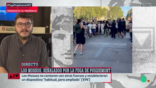 El periodista Germán Gonzáles explica por qué los Mossos no quisieron ayuda de otras fuerzas para detener a Puigdemont El periodista Germán Gonzáles explica por qué los Mossos no quisieron ayuda de otras fuerzas para detener a Puigdemont