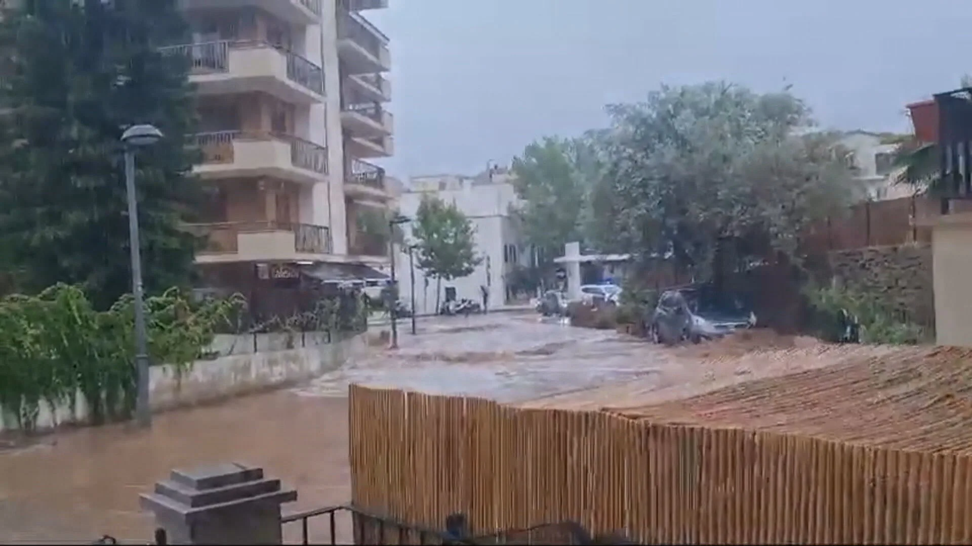 Lluvias torrenciales en Baleares