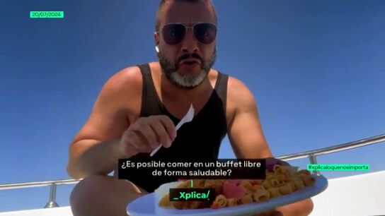 "Yo s&eacute; que la pizza engorda, si tonto no soy": as&iacute; se justifica Javier Cid ante los nutricionistas despu&eacute;s de un buffet libre