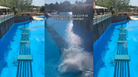 Foto del vídeo de TikTok de @dramario_ en el Parque Warner Foto del vídeo de TikTok de @dramario_ en el Parque Warner