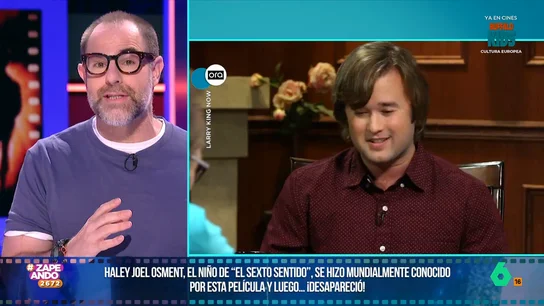 Alberto Rey desvela qué fue de Haley Joel Osment, el niño de 'El sexto sentido' El actor consiguió una gran popularidad gracias a su papel de Cole Sear protagonizando, además, una de las escenas más imitadas del cine.