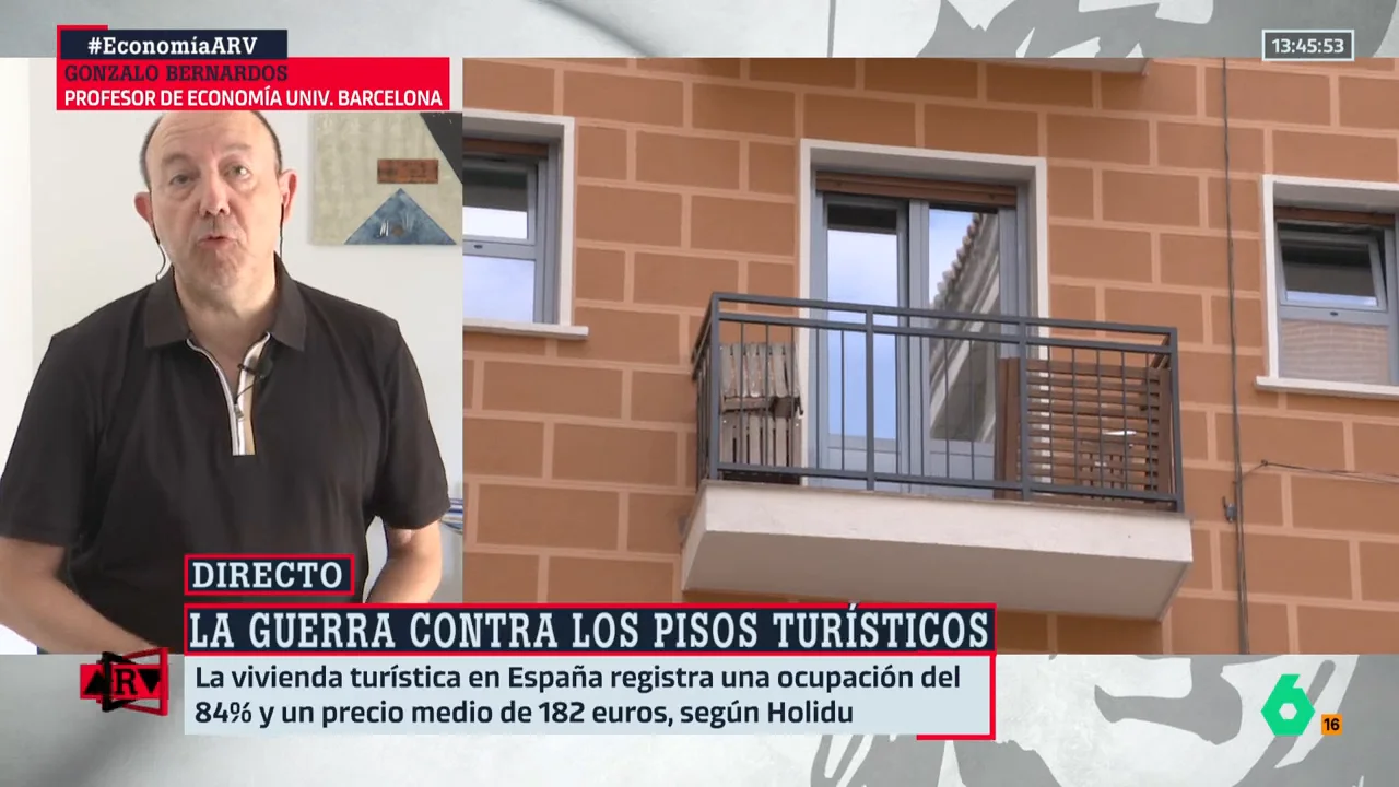 ARV - Gonzalo Bernardos: "Si realmente el culpable del aumento del precio de la vivienda fueran los pisos turísticos, jamás habrían tenido tanto poder"