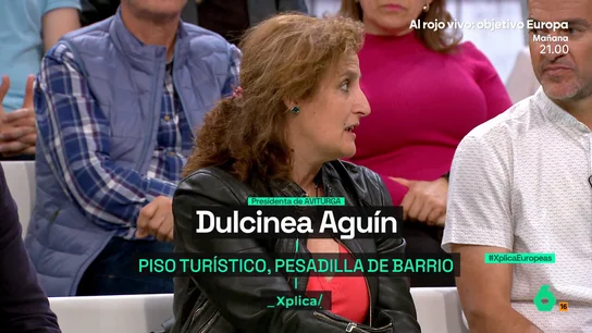 Una dueña de pisos turísticos estalla: "¡Somos propietarios, no somos especuladores! ¡Es la caña de España!" Una dueña de pisos turísticos estalla: "¡Somos propietarios, no somos especuladores! ¡Es la caña de España!"