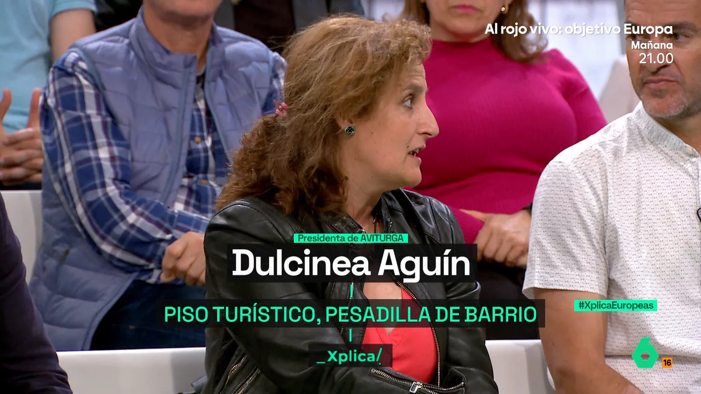 Una dueña de pisos turísticos estalla: "¡Somos propietarios, no somos especuladores! ¡Es la caña de España!" Una dueña de pisos turísticos estalla: "¡Somos propietarios, no somos especuladores! ¡Es la caña de España!"