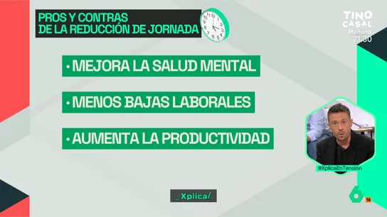 Antonio Pérez Lobato detalla las ventajas de reducir la jornada laboral Antonio Pérez Lobato detalla las ventajas de reducir la jornada laboral