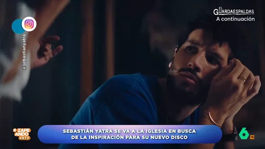 Sebastián Yatra va a una iglesia para buscar inspiración y se lleva la 'bronca' de una feligresa El cantante decide buscar inspiración en una iglesia pero lo que no espera es que ese momento termine de manera abrupta por culpa de una señora.