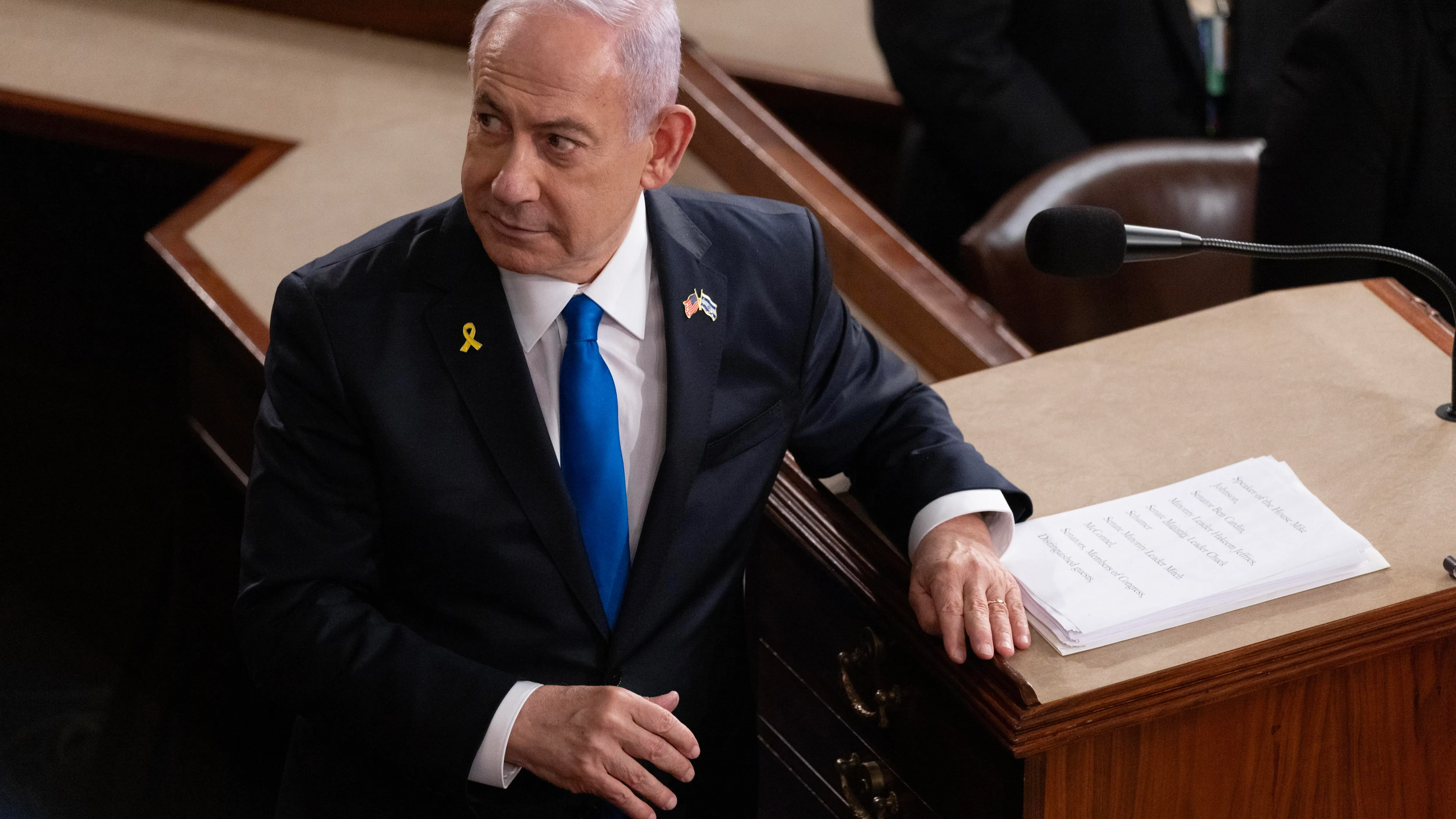 Fotografía de archivo del primer ministro de Israel, Benjamin Netanyahu