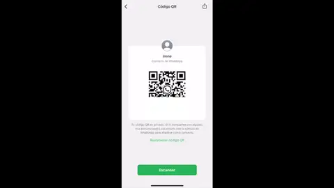 Cómo enviar tu contacto de whatsApp en formato QR Cómo enviar tu contacto de whatsApp en formato QR