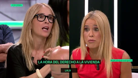 El enfado de Afra Blanco con una autónoma que defiende la cultura del esfuerzo: "¿Se lo puedes decir a la cara a estos jóvenes?" El enfado de Afra Blanco con una autónoma que defiende la cultura del esfuerzo: "¿Se lo puedes decir a la cara a estos jóvenes?"