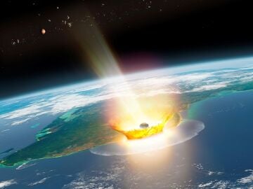 Impacto de un asteroide en la Tierra