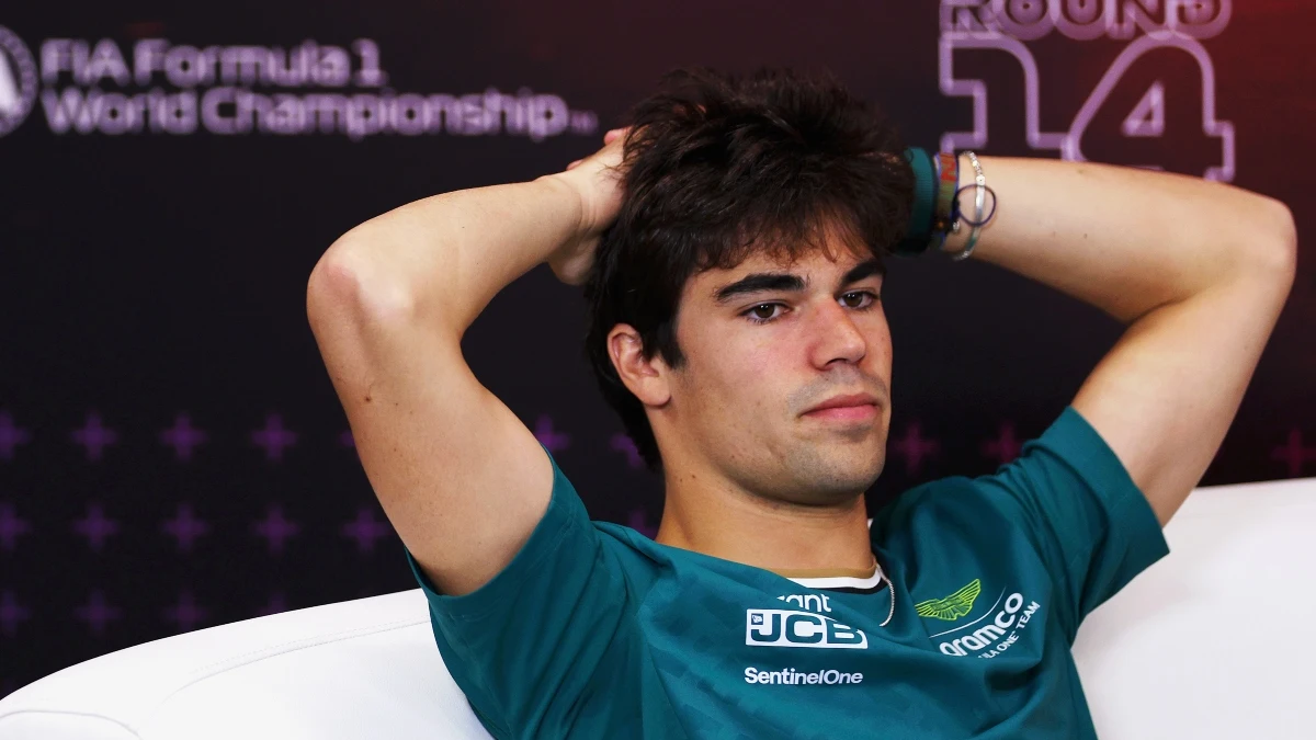 Lance Stroll, relajado