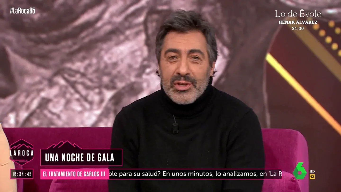 LA ROCA_Juan del Val, al escuchar a Nuria Roca pronunciar el nombre de Sigourney Weaver: "Por eso hacen falta dobladores" LA ROCA_Juan del Val, al escuchar a Nuria Roca pronunciar el nombre de Sigourney Weaver: "Por eso hacen falta dobladores"