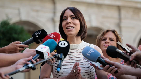 La ministra de Ciencia, Innovación y Universidades, Diana Morant, atiende a los medios de comunicación La ministra de Ciencia, Innovación y Universidades, Diana Morant, atiende a los medios de comunicación