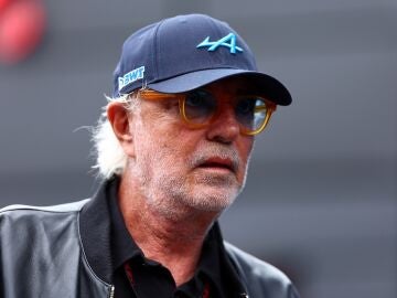 Flavio Briatore, con la gorra de Alpine