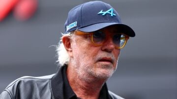 Flavio Briatore, con la gorra de Alpine