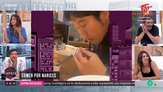 LA ROCA - El desagradable v&iacute;deo de un hombre meti&eacute;ndose fideos por la nariz: "Es un poco asqueroso, pero a la vez es un poco hipn&oacute;tico"