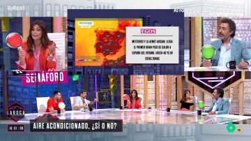 La discusión de Nuria Roca y Juan del Val por el "drama de los hogares" en verano: "El aire acondicionado te constipa y hace ruido"