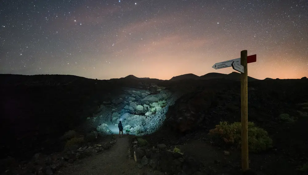 Rutas senderistas nocturnas en La Palma Rutas senderistas nocturnas en La Palma