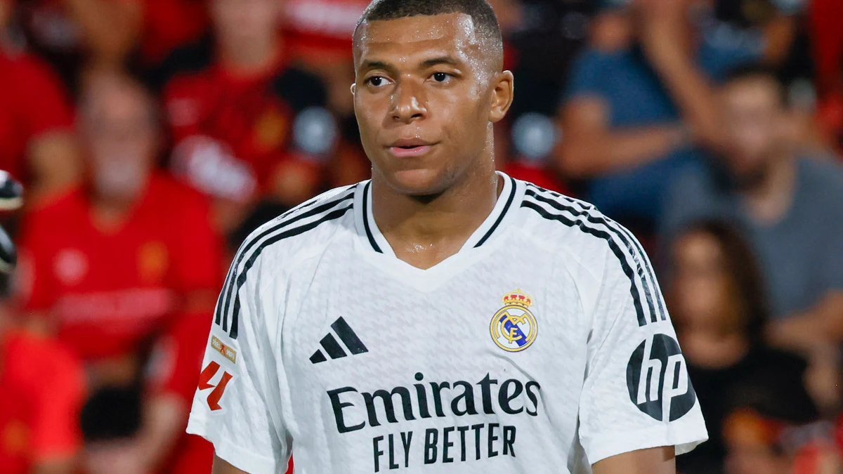 Mbappé, con el Real Madrid