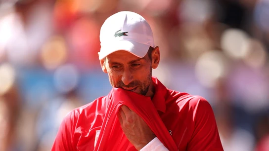 Djokovic, durante un partido Djokovic, durante un partido