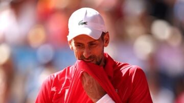 Djokovic, durante un partido