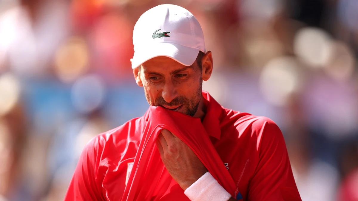 Djokovic, durante un partido