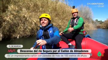 Luis Calero visita el Cañón de Almadenes, una de las maravillas naturales más impresionantes de Murcia