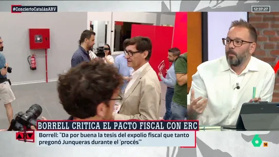ARV- Maestre critica las palabras de Pepe Álvarez sobre el pacto PSC-ERC: "Me parece un drama" ARV- Maestre critica las palabras de Pepe Álvarez sobre el pacto PSC-ERC: "Me parece un drama"