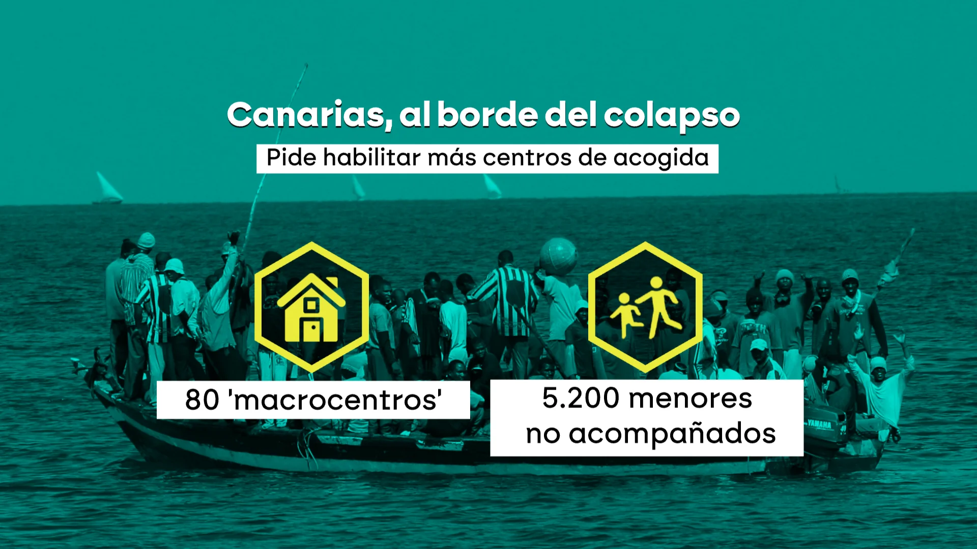 Canarias, al borde del colapso