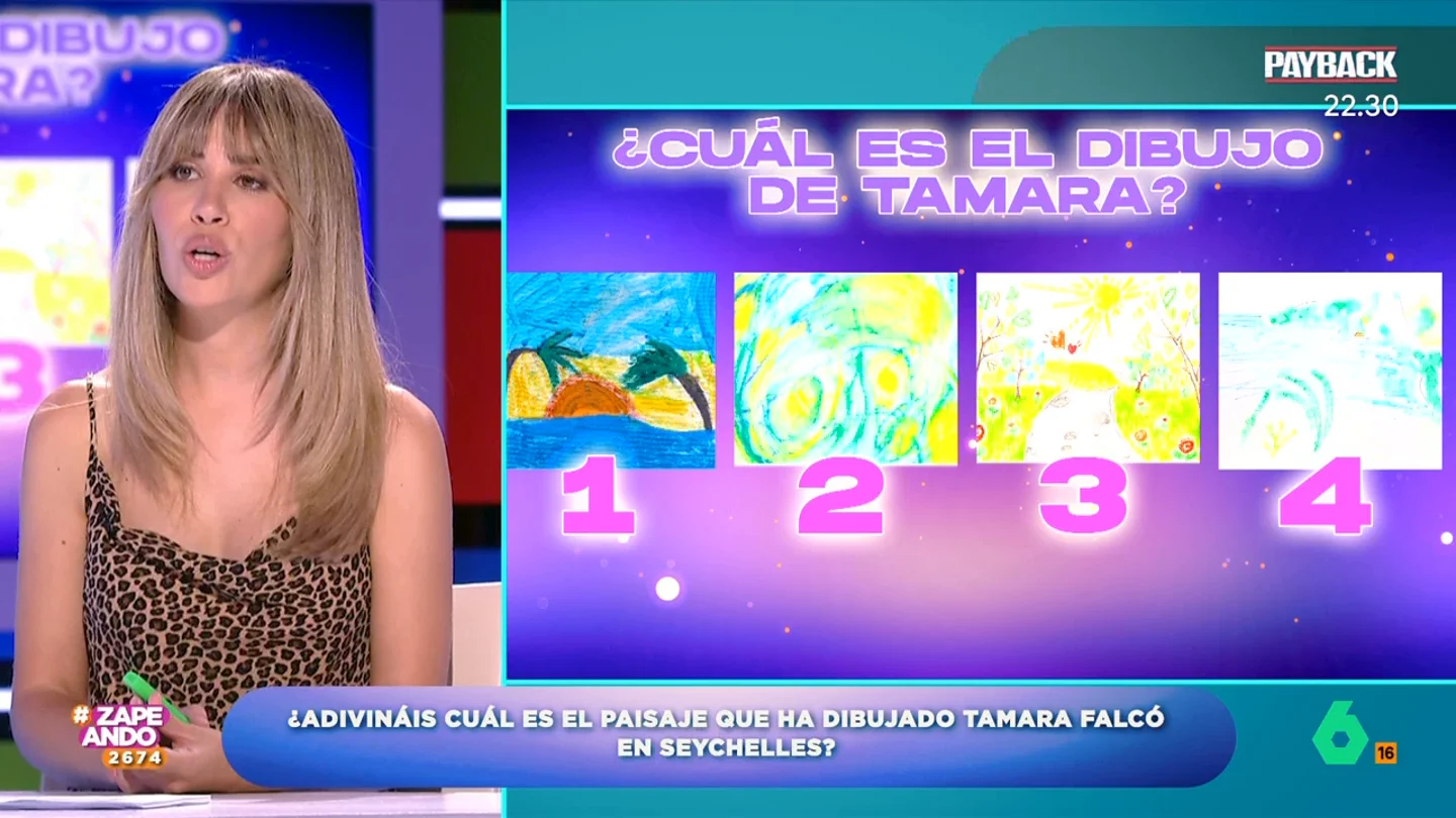 María Gómez, sobre la 'obra de arte' de Tamara Falcó: "Para haberlo hecho con tres plastidecor... no está mal" María Gómez, sobre la 'obra de arte' de Tamara Falcó: "Para haberlo hecho con tres plastidecor... no está mal"
