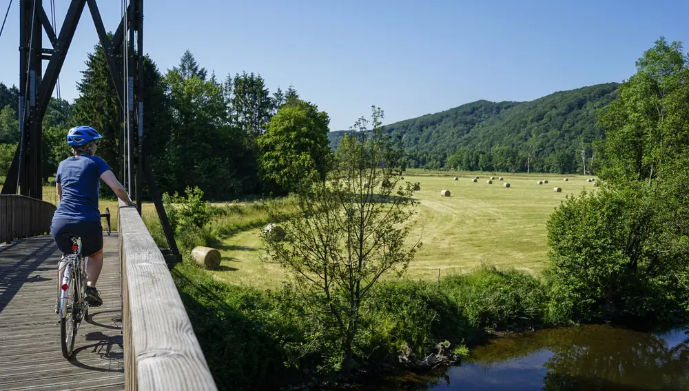 l'EuroVelo 5 à Rendeux l'EuroVelo 5 à Rendeux