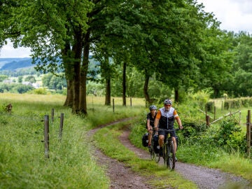 Sur un RAVeL entre Spa et Blegny-Mine 