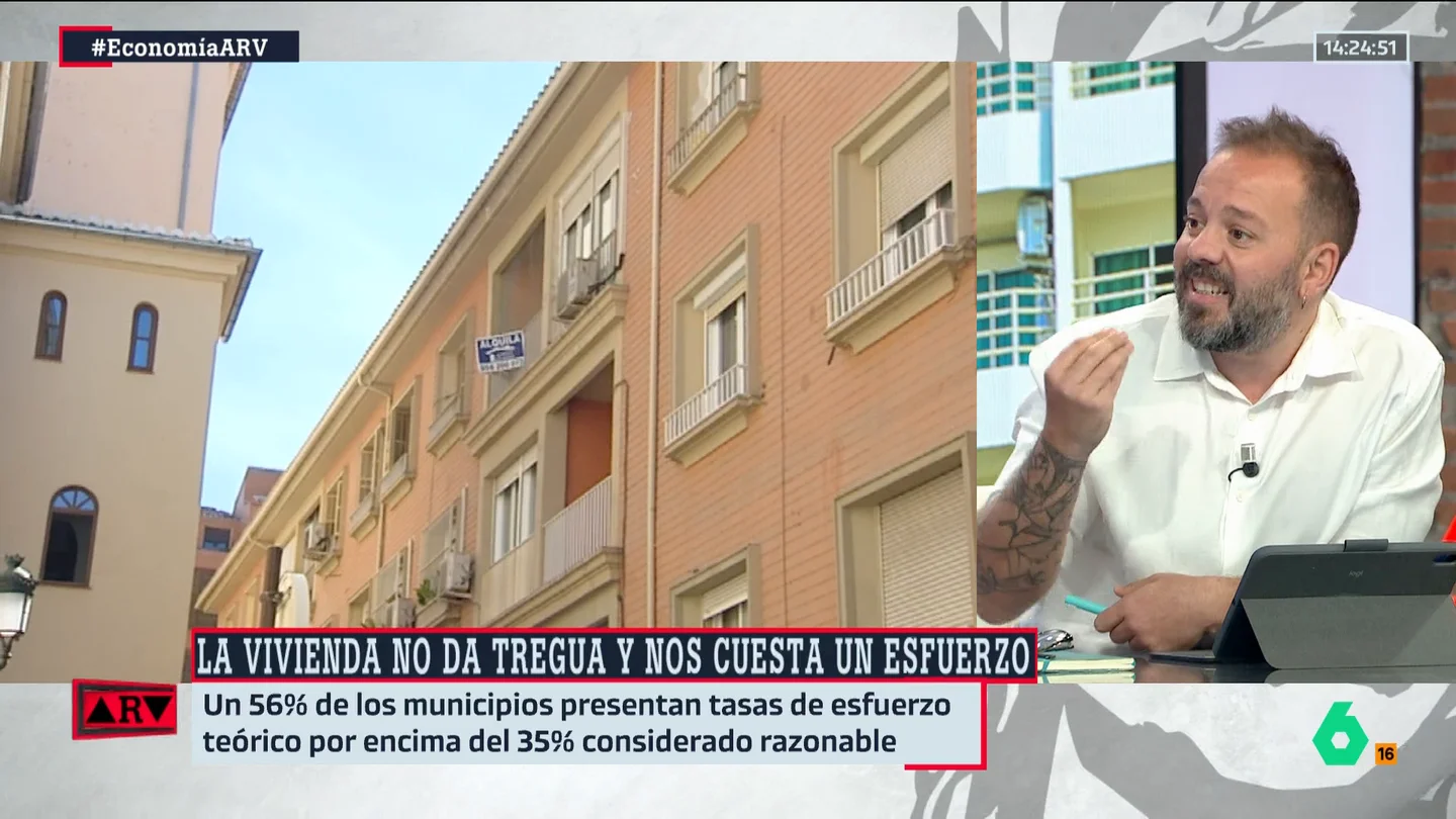 ARV-Maestre, sobre el problema de la vivienda: "Se está protegiendo a los ricos" ARV-Maestre, sobre el problema de la vivienda: "Se está protegiendo a los ricos"