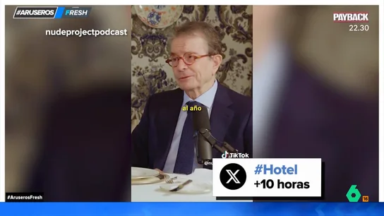 Antonio Catalán, presidente de AC Hoteles, desvela cuál es el objeto que más roban los huéspedes: "80.000 toallas al año" Antonio Catalán, presidente de AC Hoteles, desvela cuál es el objeto que más roban los huéspedes: "80.000 toallas al año"