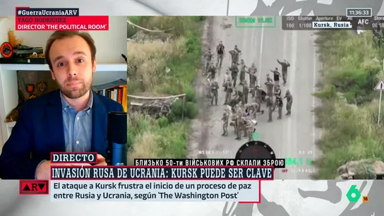 ARV-¿Por qué Ucrania ha decidido atacar el territorio ruso de Kursk? Yago Rodríguez responde ARV-¿Por qué Ucrania ha decidido atacar el territorio ruso de Kursk? Yago Rodríguez responde